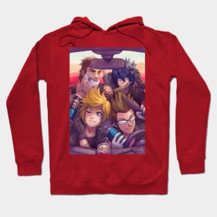 Four Guys in a Car Hoodie